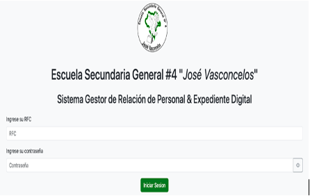 Sistema Gestor de Relación de Personal & Expediente Digital