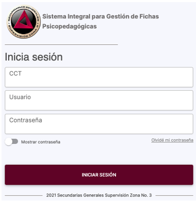 Sistema Integral para Gestión de Fichas Psicopedagógicas